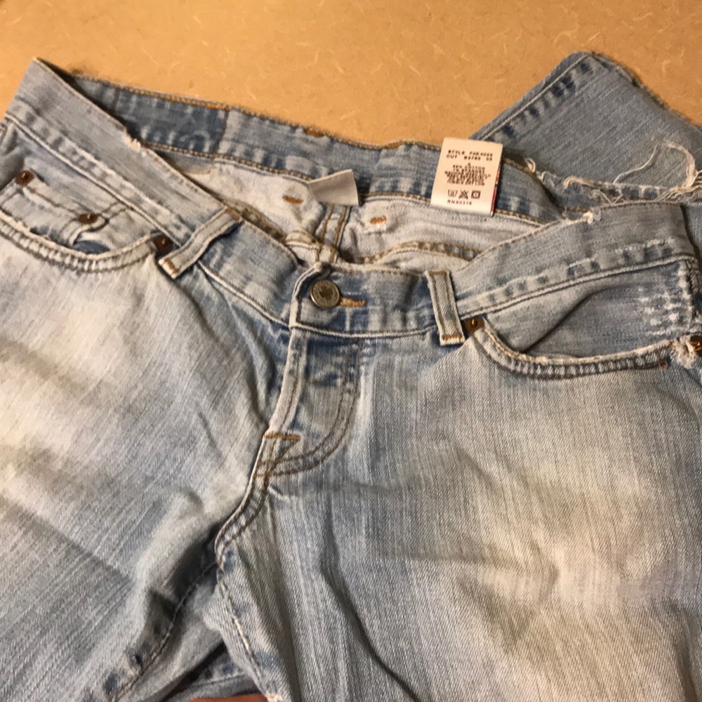 Adorable Lucky Brand Patchwork Bootcut Jeans! - image 3